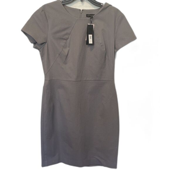 Banana Republic Dresses & Skirts - Banana Republic NWT Bistretch Sheath Pencil Dress 12P Office Siren Quiet Luxury